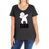 dab Ladies Curvy T-Shirt