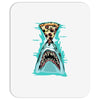 pizza shark graphic Mousepad