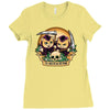 til death do us purr Ladies Fitted T-Shirt