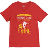 fishing in my head! V-Neck Tee