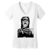 ice cream girl Women's V-Neck T-Shirt