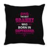 The Best Grammy Was Born In Sebtember Throw Pillow