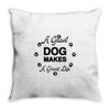 a good dog makes a great life Throw Pillow