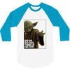 Yoda Do Or Do Not T-Shirt 3/4 Sleeve Shirt