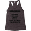 Super December Girl Racerback Tank