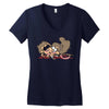 zombies!! Women's V-Neck T-Shirt