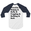 frenchies united 3/4 Sleeve Shirt