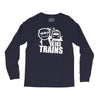i like trains Long Sleeve Shirts