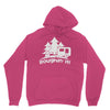 roughin' it roughing trailer camping camp Unisex Hoodie