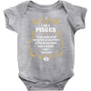 i am a pisces Baby Onesie
