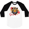 Girl Power White Write 3/4 Sleeve Shirt