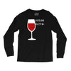 drink the blood Long Sleeve Shirts