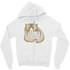 Feed me and tell me i'm pretty Zipper Hoodie