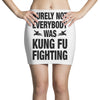 Surely Not Everybody Was Kung Fu Fighting Mini Skirts