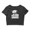 ted fick dich donner Crop Top