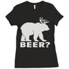 beer Ladies Fitted T-Shirt