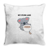 My Puns Are Throw Pillow