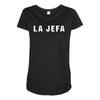 la jefa Maternity Scoop Neck T-shirt