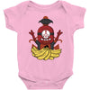 the yignion clan love bananas Baby Bodysuit
