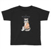 the big meowski Toddler T-shirt