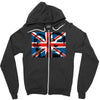 twins union  ideal birthday present or gift Zipper Hoodie