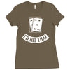 i'd hit that black jack Ladies Fitted T-Shirt