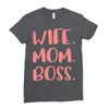 wife boss mom Ladies Fitted T-Shirt