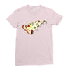 Pizza Slice Ladies Fitted T-Shirt