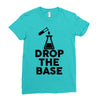 drop base Ladies Fitted T-Shirt