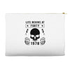 Life Begins at Forty 1978 the Birth of Legends Accessory Pouches