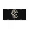 skull snake License Plate