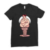 delicioussss! Ladies Fitted T-Shirt