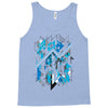 blue vectorfunk Tank Top