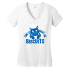 time to make the biscuits Women's V-Neck T-Shirt
