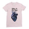 winter in my heart Ladies Fitted T-Shirt