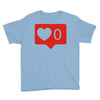 no love notification Youth Tee