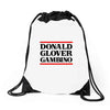 Donald Glover Gambino Drawstring Bags