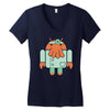 droidberg Women's V-Neck T-Shirt