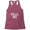 also available in sober t shirt Racerback Tank
