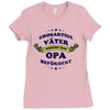 papa   vater   opa Ladies Fitted T-Shirt