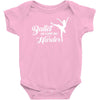 ballet like a sport only harder Baby Onesie