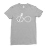 infinity knot anchor rope Ladies Fitted T-Shirt