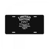 21st birthday gift limited edition 1997 License Plate