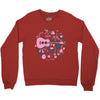 pop heart Crewneck Sweatshirt
