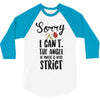 sorry i can't the angel of music is very strict 3/4 Sleeve Shirt