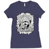 respect mah wizardrah! white Ladies Fitted T-Shirt