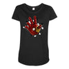 TAKE MY HAND Maternity Scoop Neck T-shirt