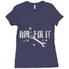 mr fix it Ladies Fitted T-Shirt