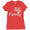 family tree Ladies Fitted T-Shirt