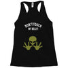 Alien Says Don't Touch My Belly Racerback Tank